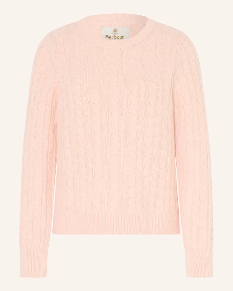 Barbour Pullover Ashdown pink Rosé