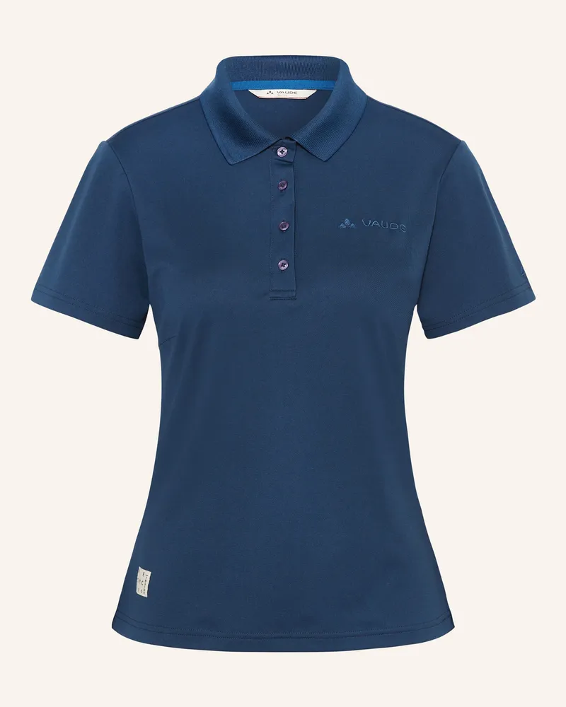 Vaude Funktions-Poloshirt Essential blau Dunkelblau
