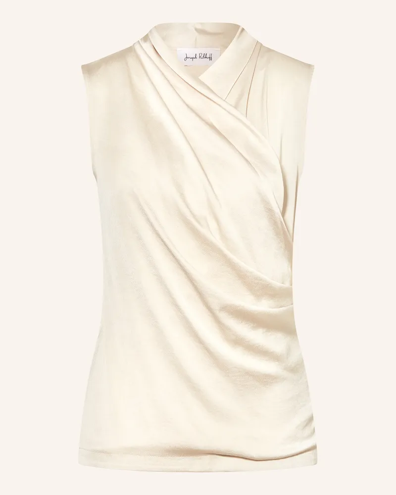 Joseph Ribkoff Blusentop im Materialmix Creme