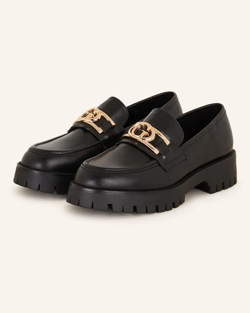 Guess Loafer ILARY - SCHWARZ Schwarz