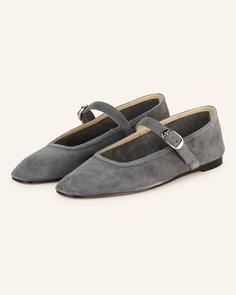 Le Monde Béryl Mary-Jane-Ballerinas BALLET Dunkelgrau