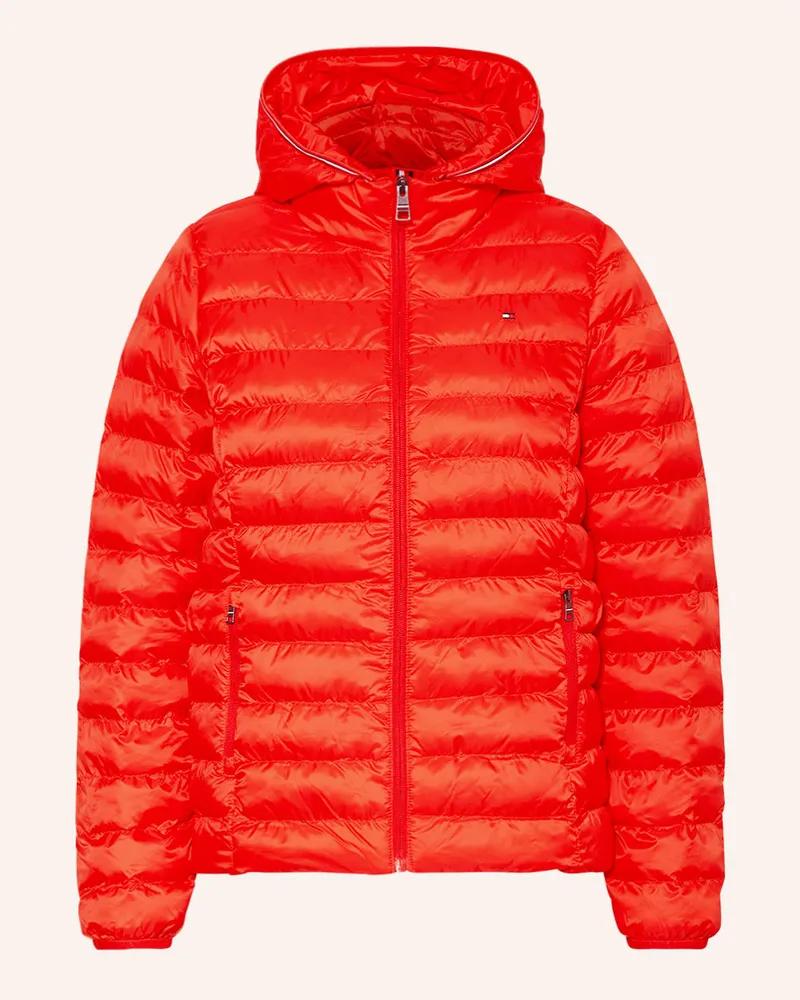 Tommy Hilfiger Steppjacke mit abnehmbarer Kapuze Rot