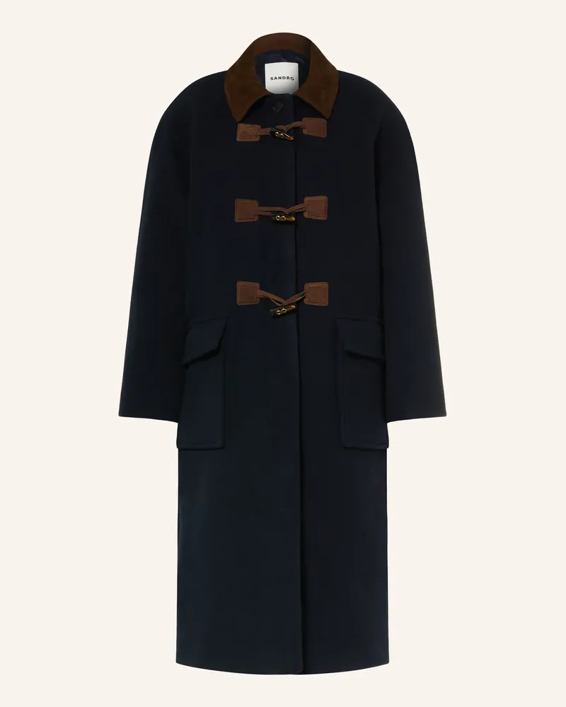 Sandro Dufflecoat blau Dunkelblau