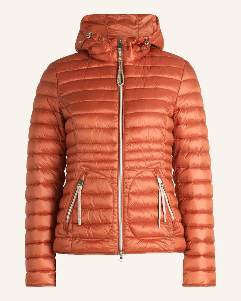 Cartoon Steppjacke Orange