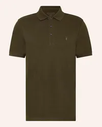 AllSaints Piqué-Poloshirt REFORM Slim Fit Gruen