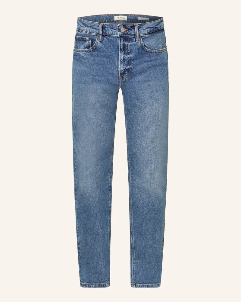 Frame Denim Jeans The Straight Jean Straight Fit blau Oldt