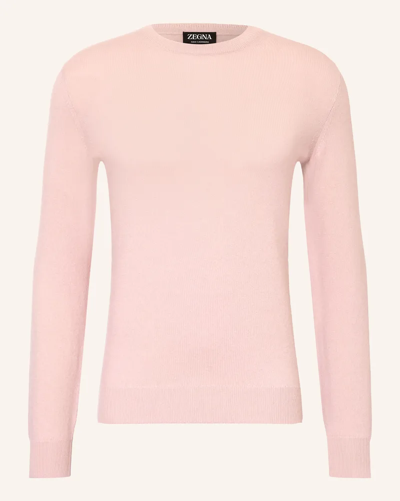Ermenegildo Zegna Cashmere-Pullover Rosé