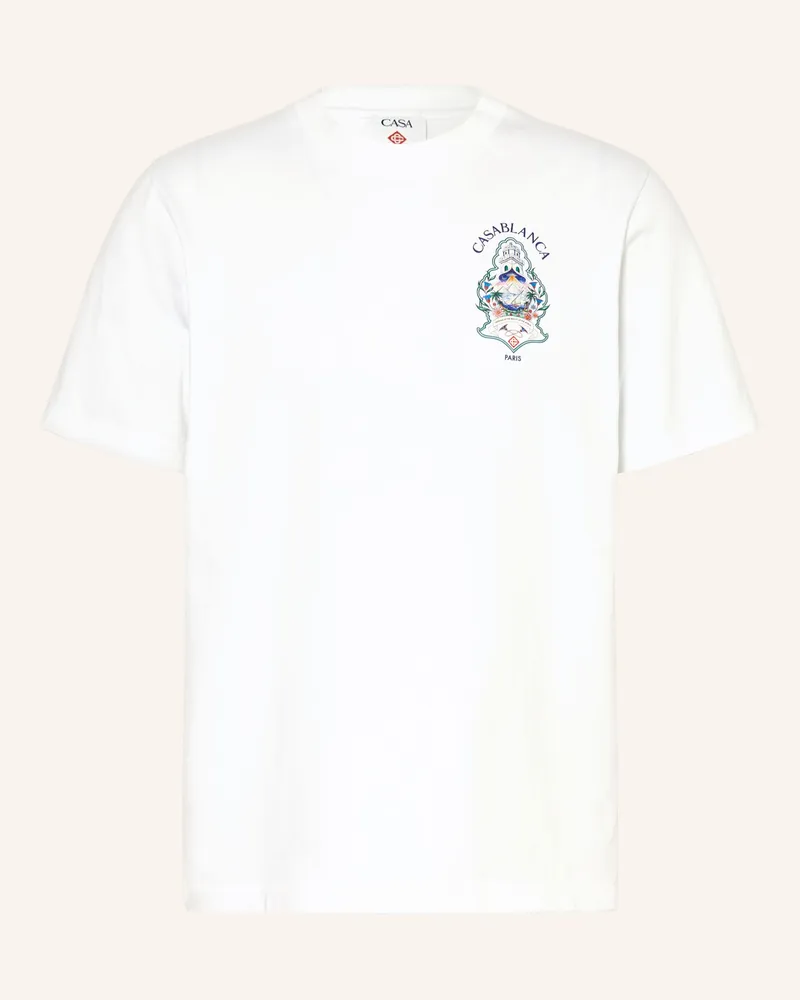 Casablanca Paris T-Shirt weiss Weiss