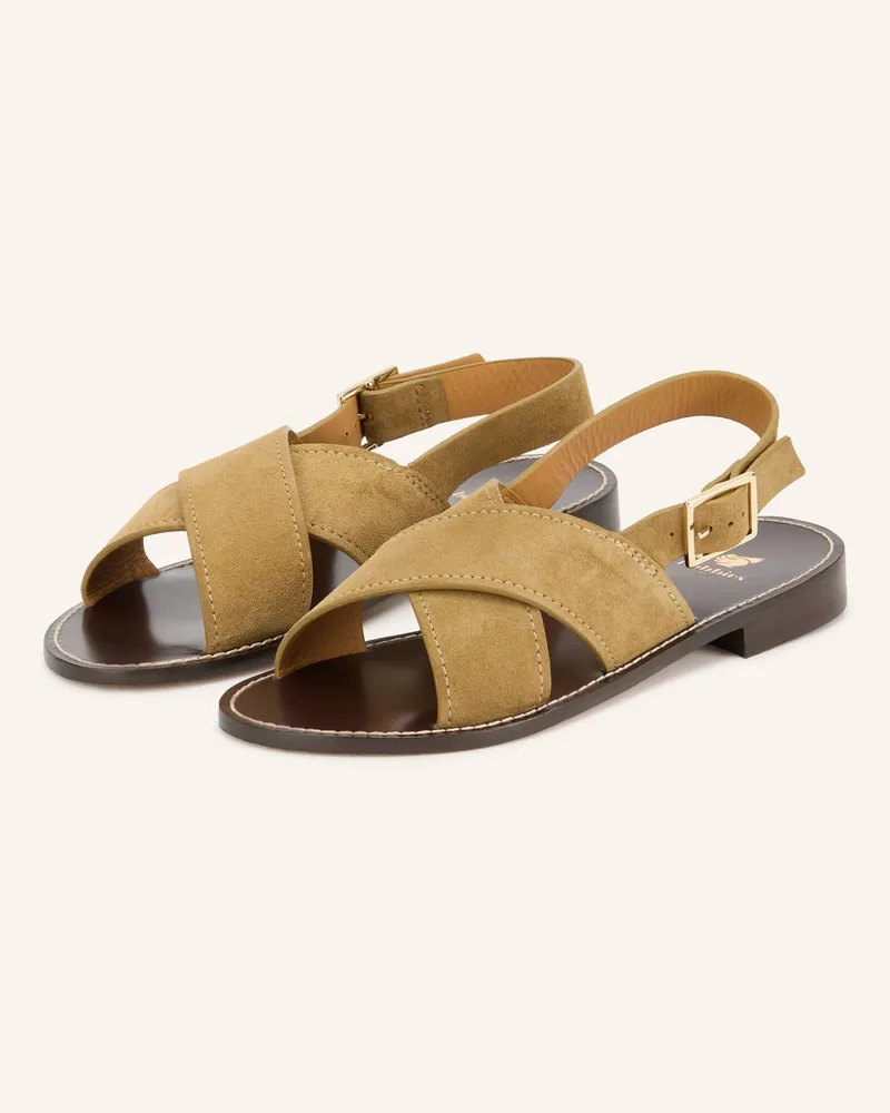 Bobbies Sandalen Zita beige Camel