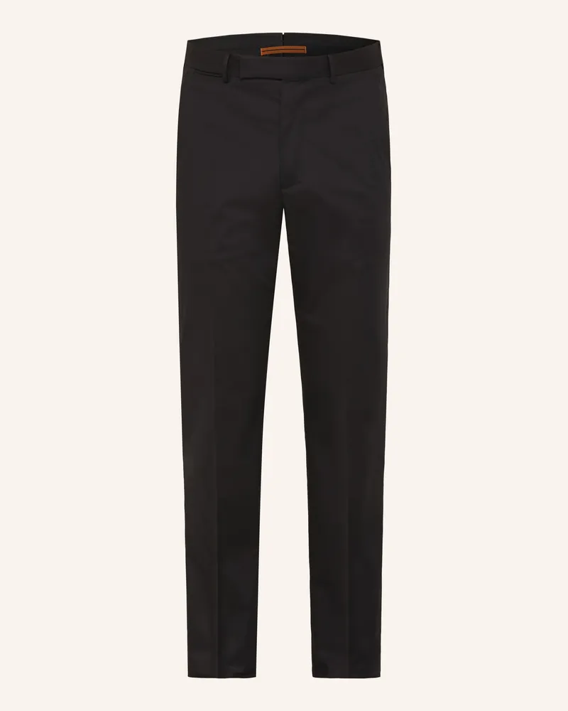 Ermenegildo Zegna Chino Slim Fit schwarz Dunkelblau