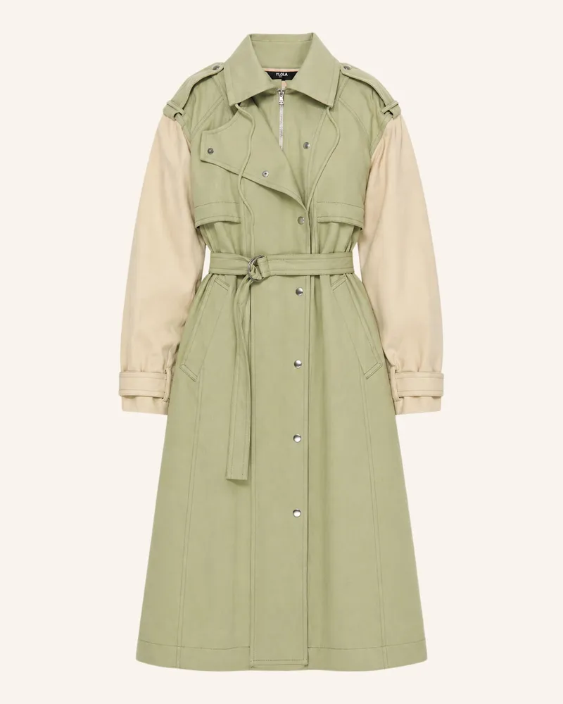 BIMBA Y LOLA Trenchcoat gruen Grün