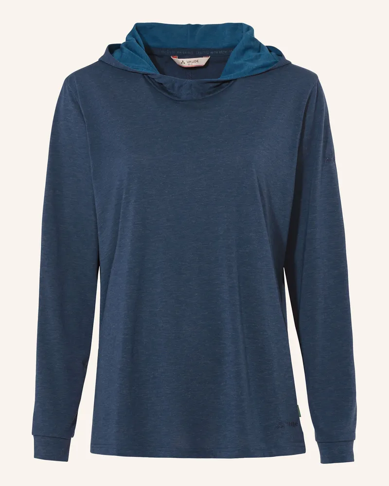 Vaude Hoodie Mineo blau Blau