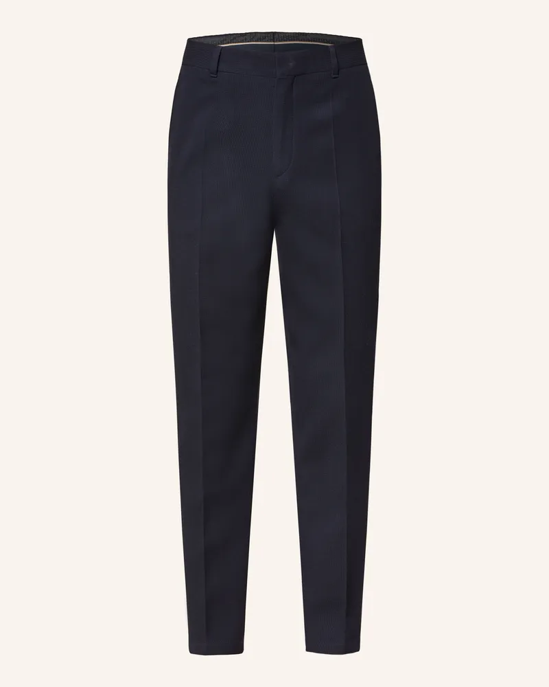 HUGO BOSS Anzugshose PERIN Tapered Fit Dunkelblau