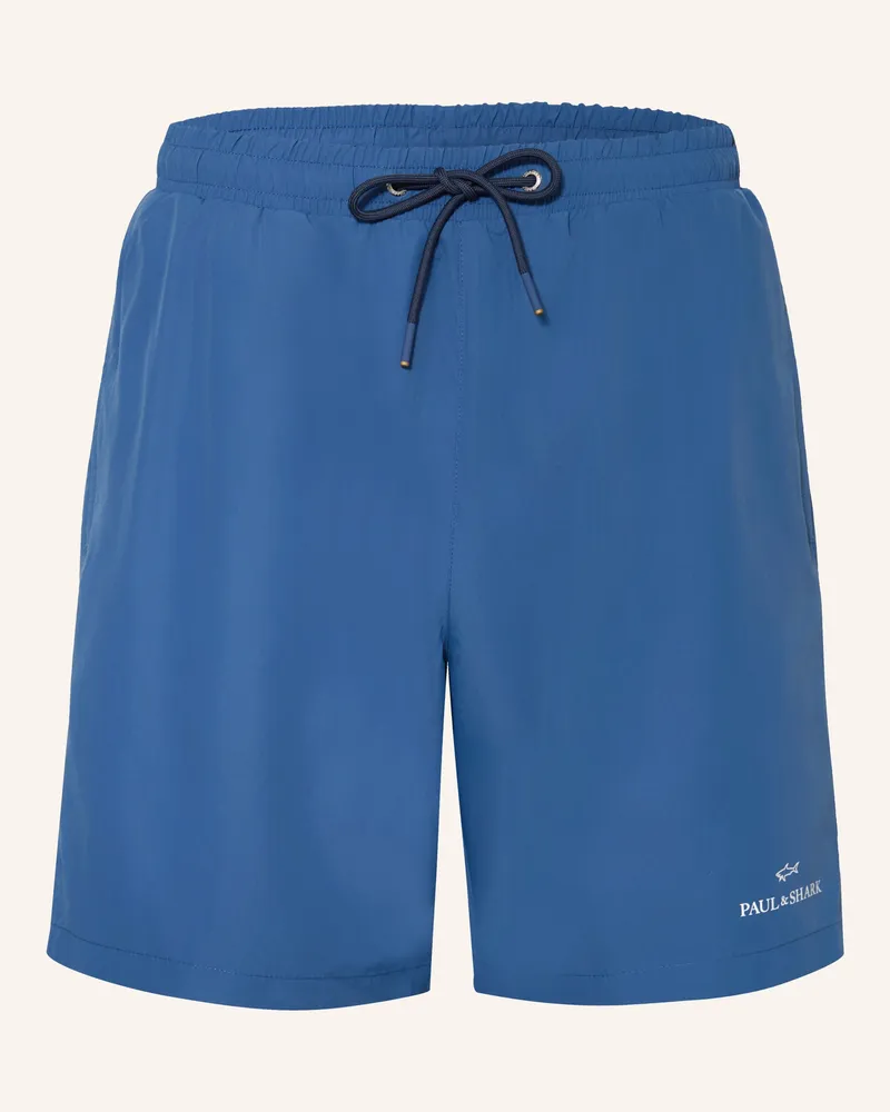 Paul & Shark Badeshorts blau Blau
