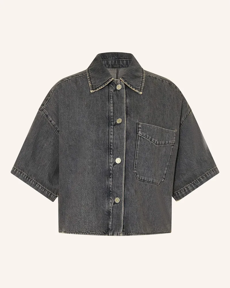 Riani Jeans-Overshirt Dunkelgrau