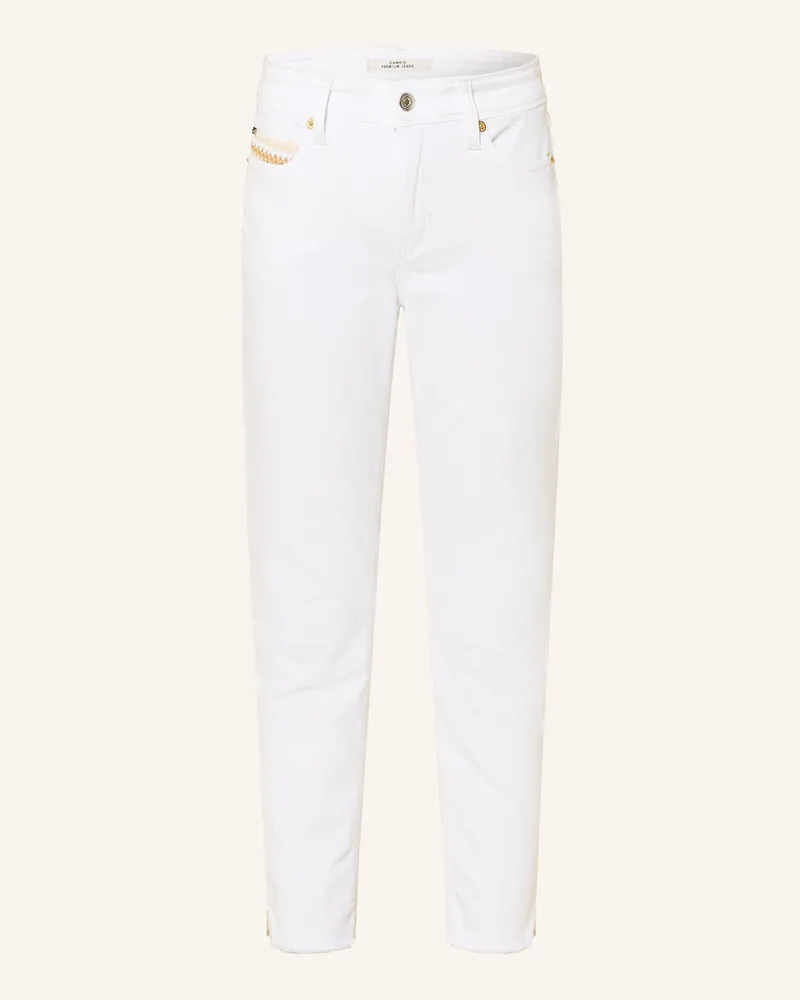 Cambio Cropped Jeans Piper weiss 5009