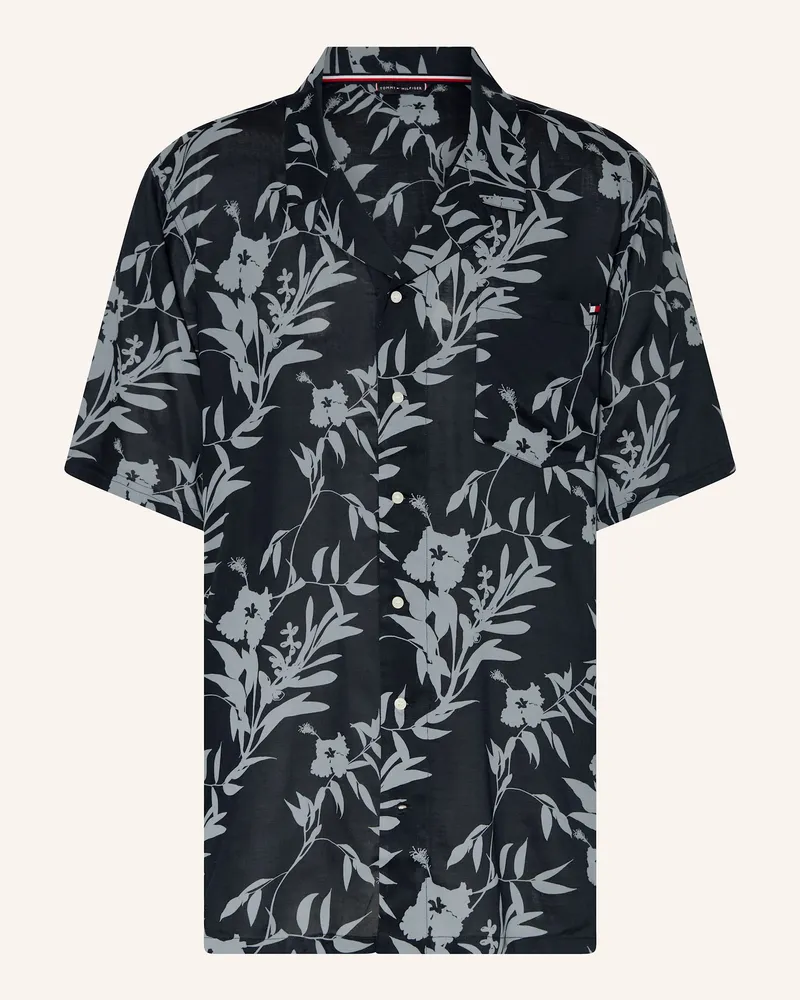 Tommy Hilfiger Resorthemd Comfort Fit Dunkelblau