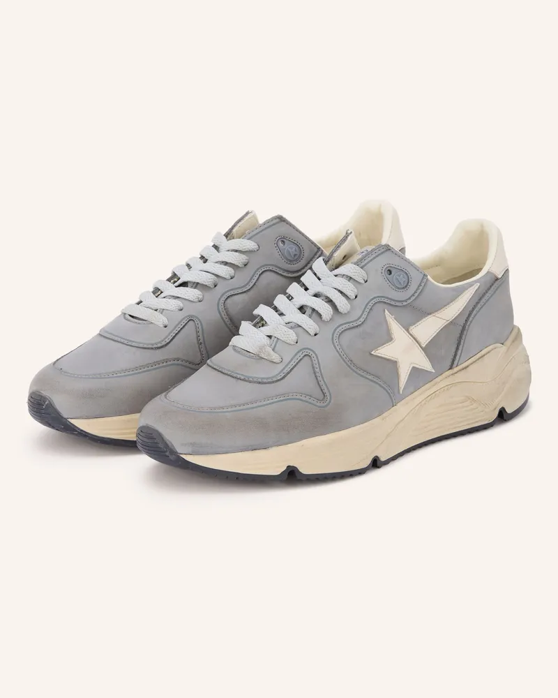 Golden Goose Sneaker Running Sole blau Blaugrau