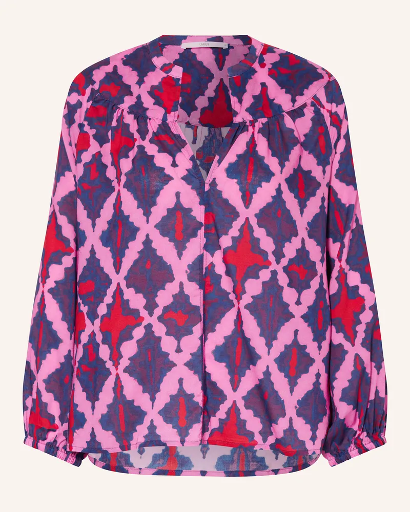 Lanius Blusenshirt mit Seide Pink