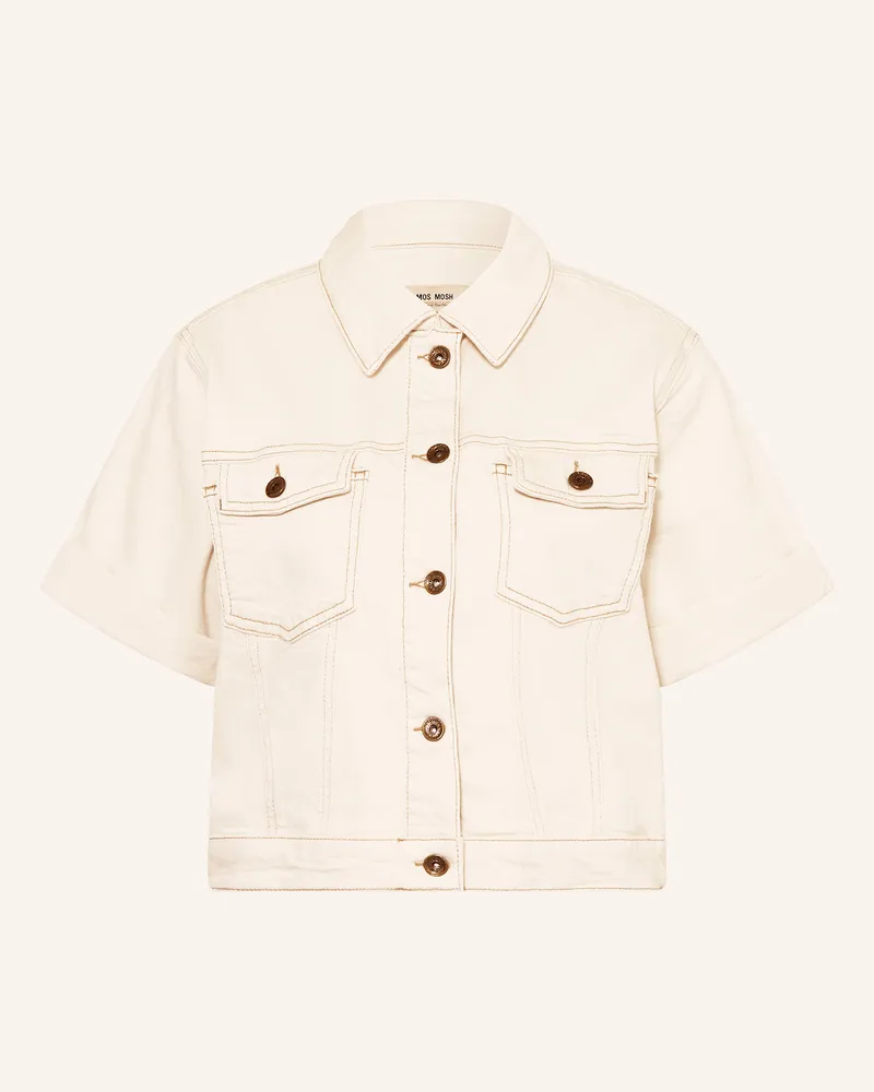 Mos Mosh Jeansjacke Mmlette weiss 119