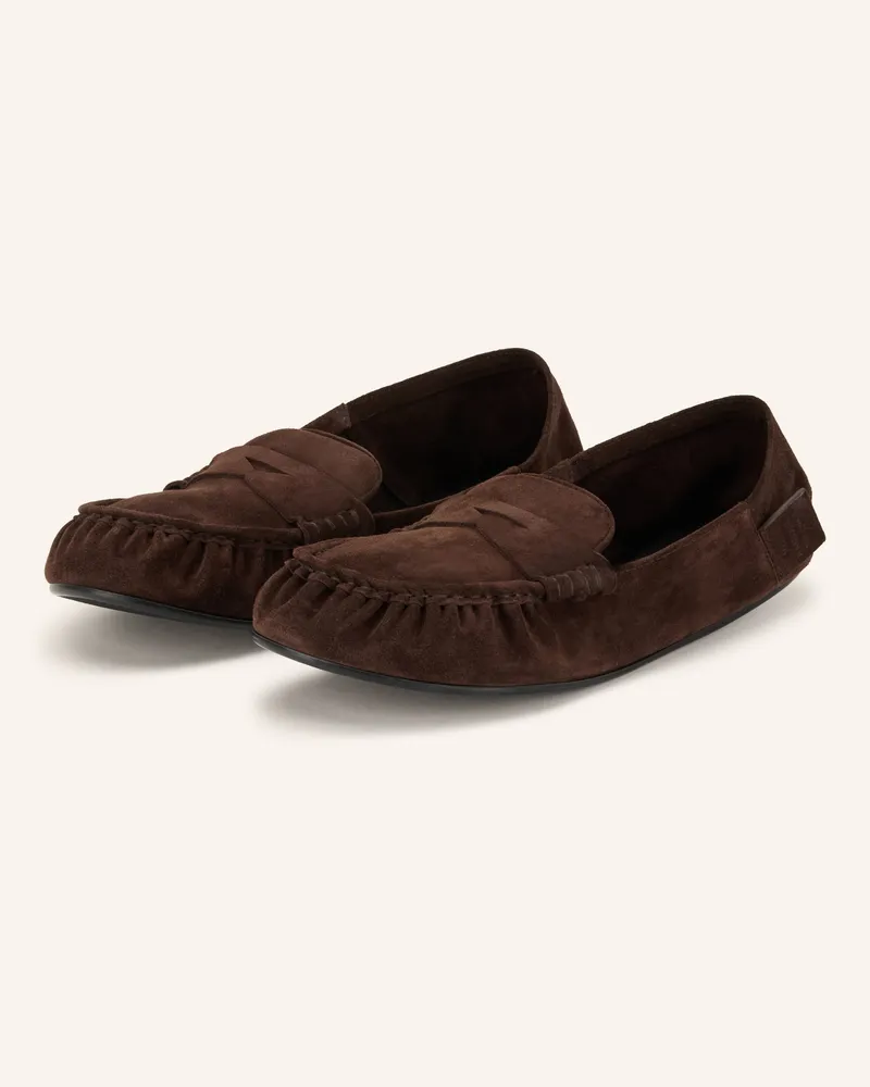 Acne Studios Penny-Loafer braun Dunkelbraun