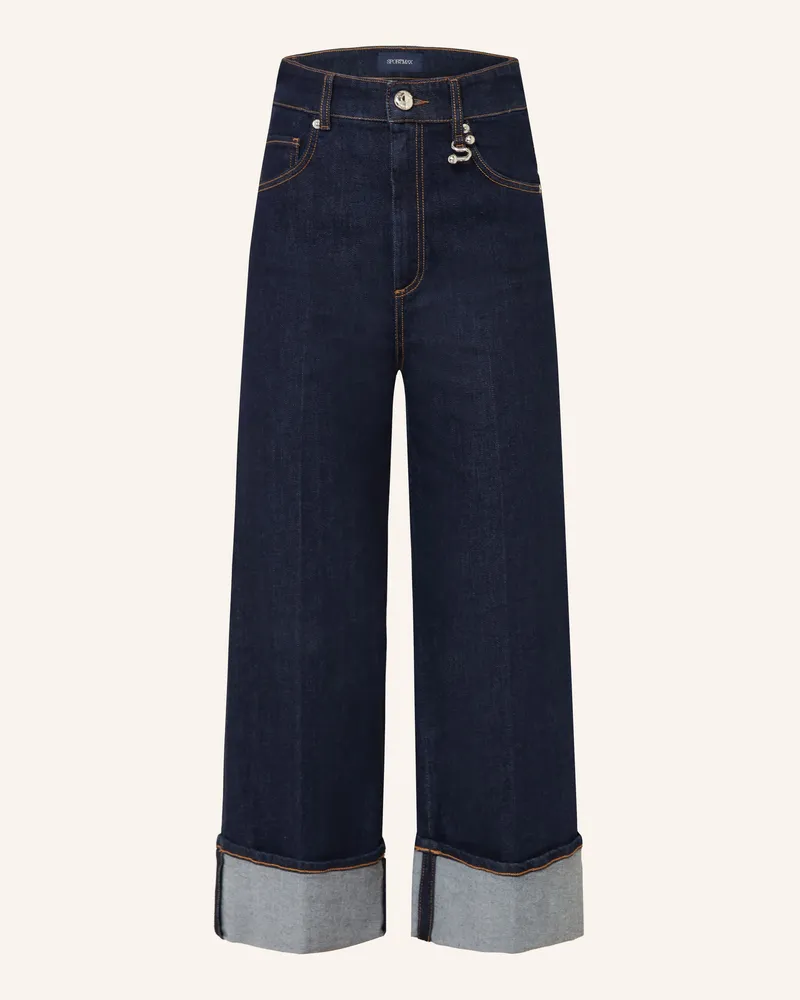 SPORTMAX Wide Leg Jeans Rapido blau 001