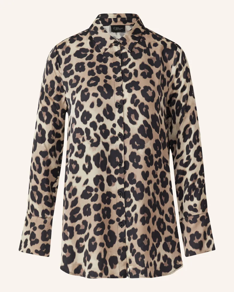 S.Oliver Bluse schwarz Schwarz