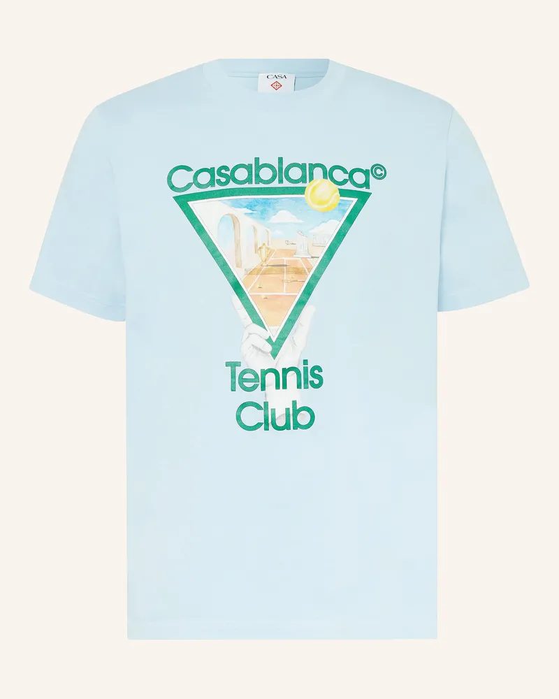 Casablanca Paris T-Shirt Hellblau