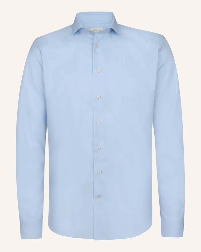 Profuomo Hemd Slim Fit Blau