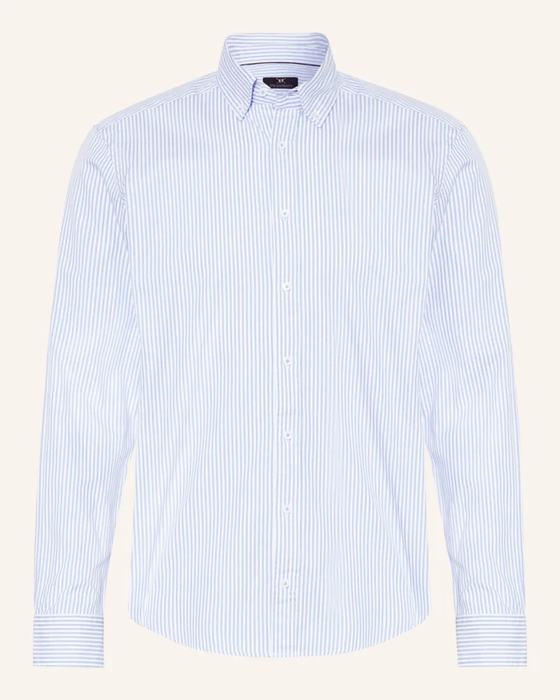 Strokesman's Oxfordhemd Regular Fit Weiss