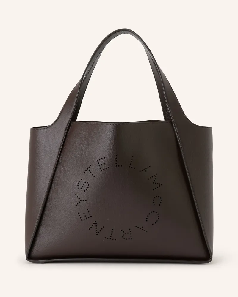 Stella McCartney Shopper Mit Pouch braun Dunkelbraun