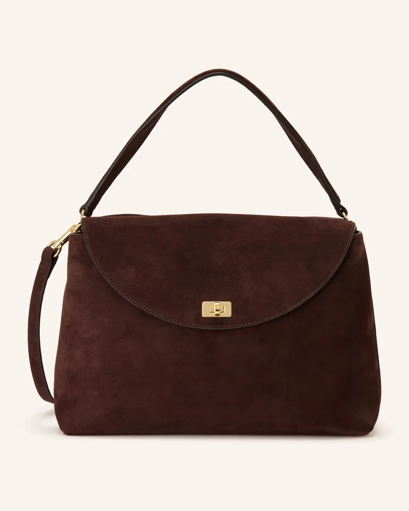 Sandro Handtasche braun Dunkelbraun
