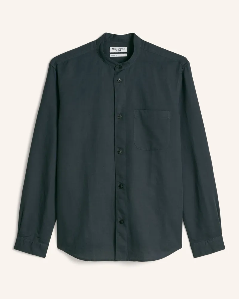 Marc O'Polo Hemd blau Dunkelblau