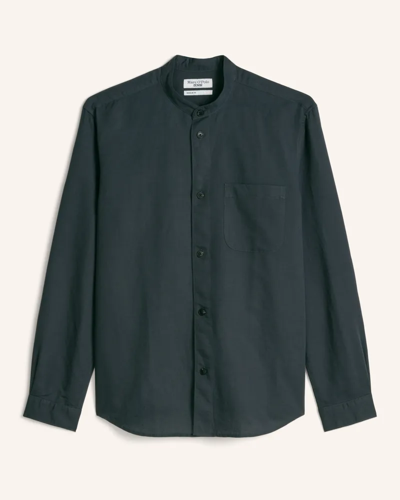 Marc O'Polo Hemd blau Dunkelblau