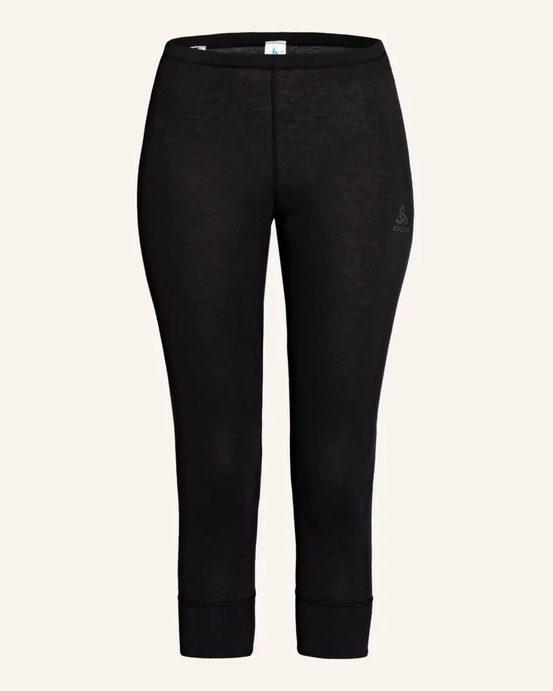 Odlo Funktionswäsche-Hose ACTIVE WARM ECO mit verkürzter Beinlänge Schwarz