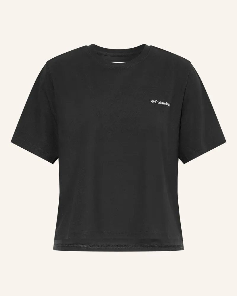 Columbia Sportswear Company T-Shirt Chill Creek™ schwarz Schwarz