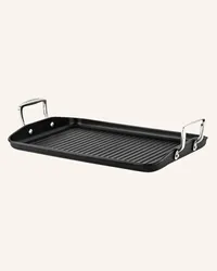 Le Creuset Grillplatte ALUMINIUM ANTIHAFT Schwarz