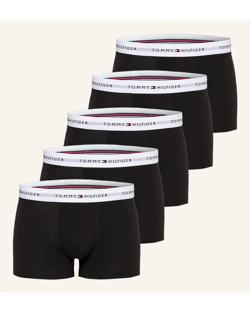 Tommy Hilfiger 5er-Pack Boxershorts Schwarz