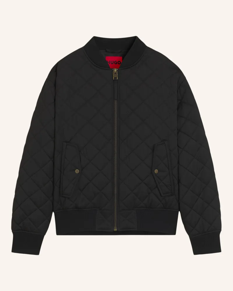 HUGO BOSS Casual Jacke BICOL2541 Regular Fit Schwarz