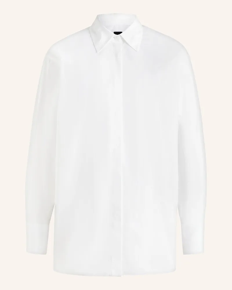 HUGO BOSS Hemdbluse BAREDANA Weiss