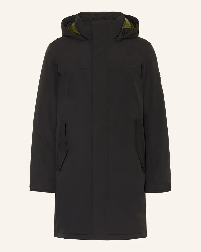 Tommy Hilfiger Parka schwarz Schwarz