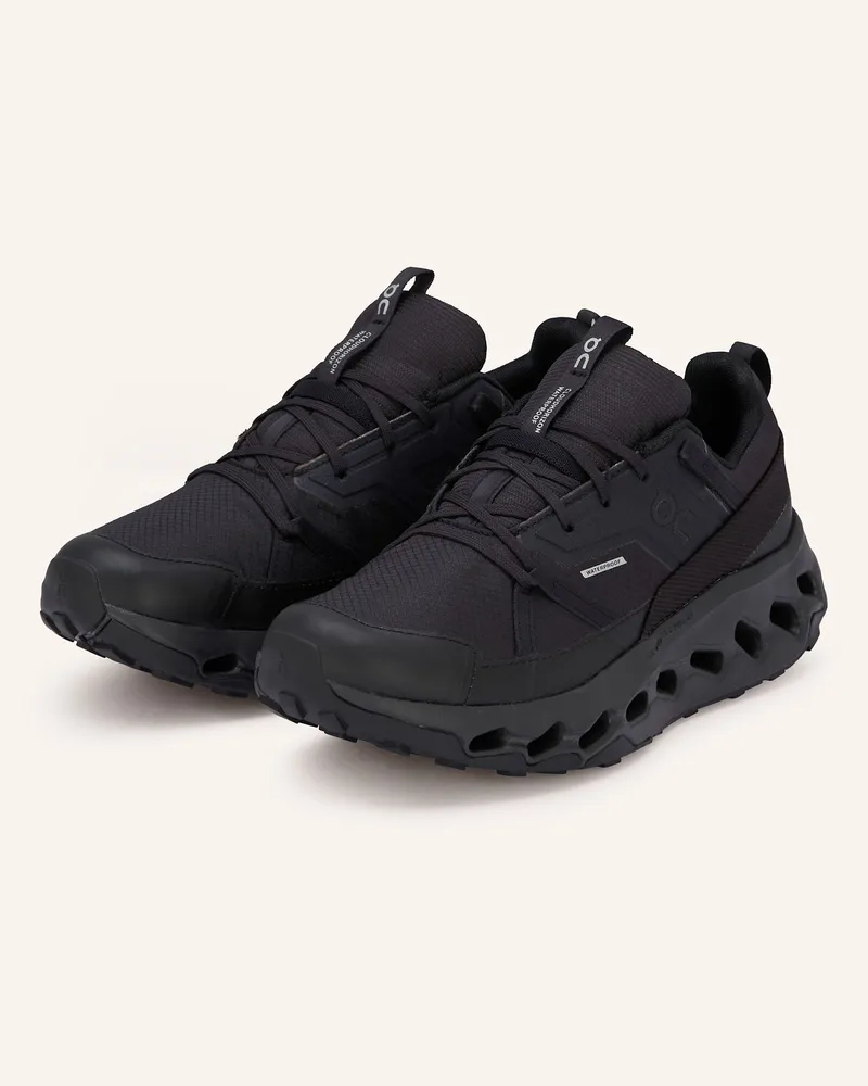 ON Wanderschuhe CLOUDHORIZON Schwarz