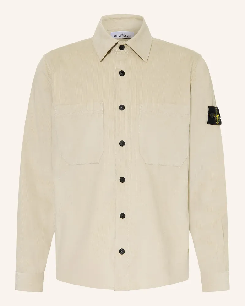 Stone Island Cordhemd Comfort Fit beige Beige