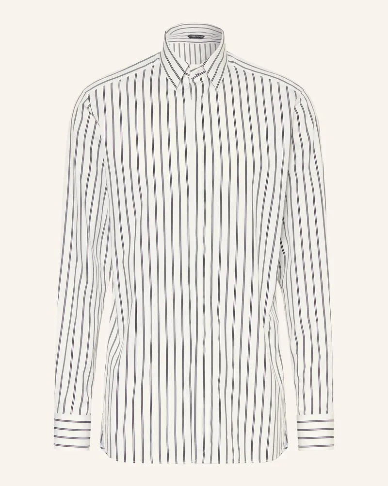 Tom Ford Hemd Regular Fit weiss Weiss