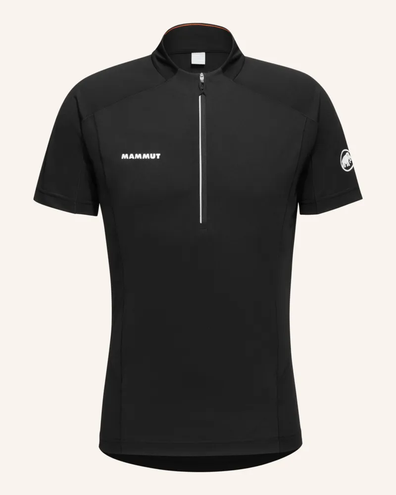 Mammut T-Shirt AENERGY FL HALF ZIP Schwarz