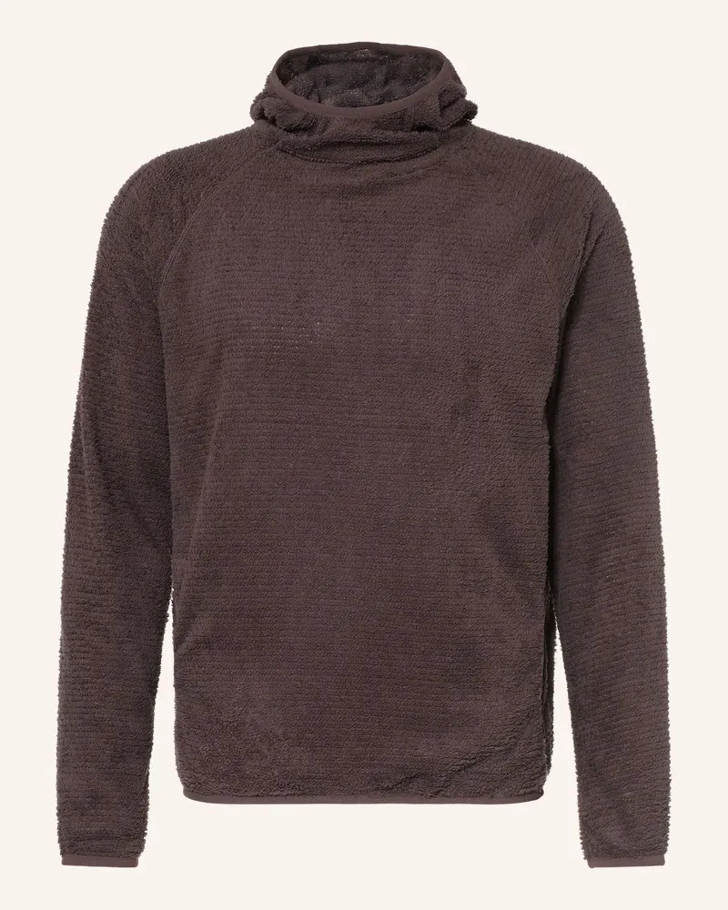 me°ru' Fleece-Hoodie Allentown grau Dunkelgrau
