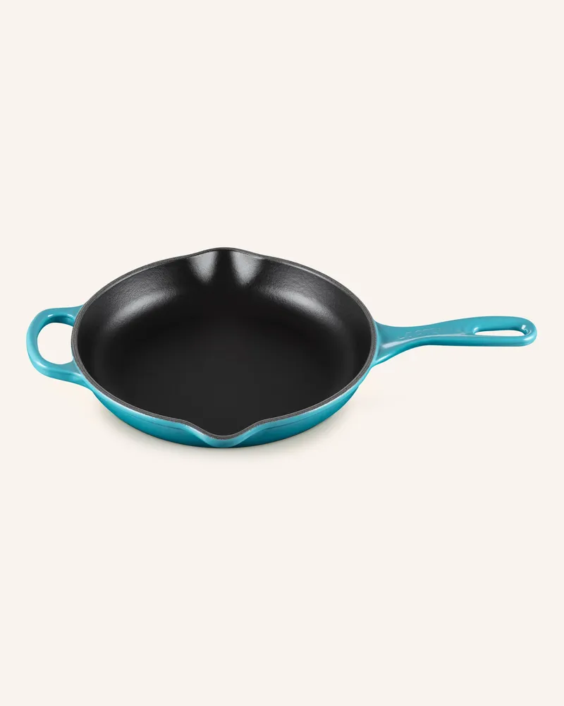 Le Creuset Brat- Und Servierpfanne Signature blau Karibik