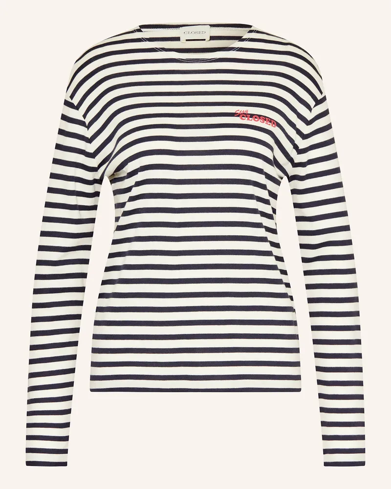 Closed Longsleeve blau Dunkelblau