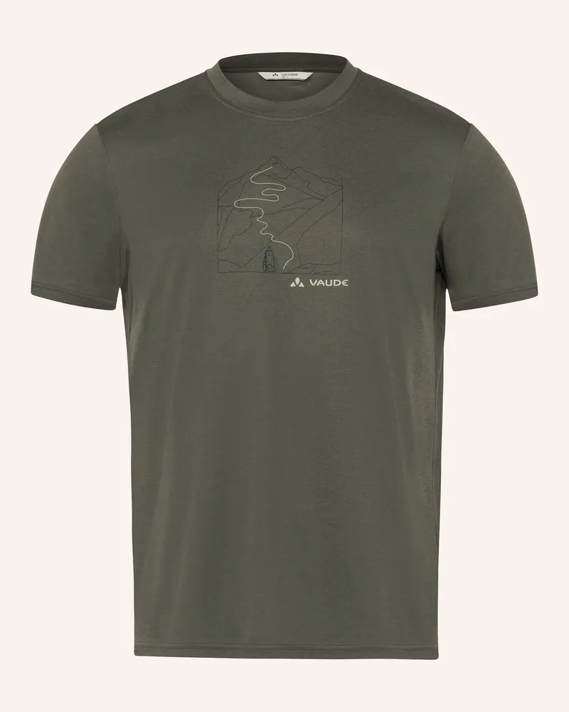 Vaude T-Shirt SE MEN OSSOLA PRINT T-SHIRT Khaki