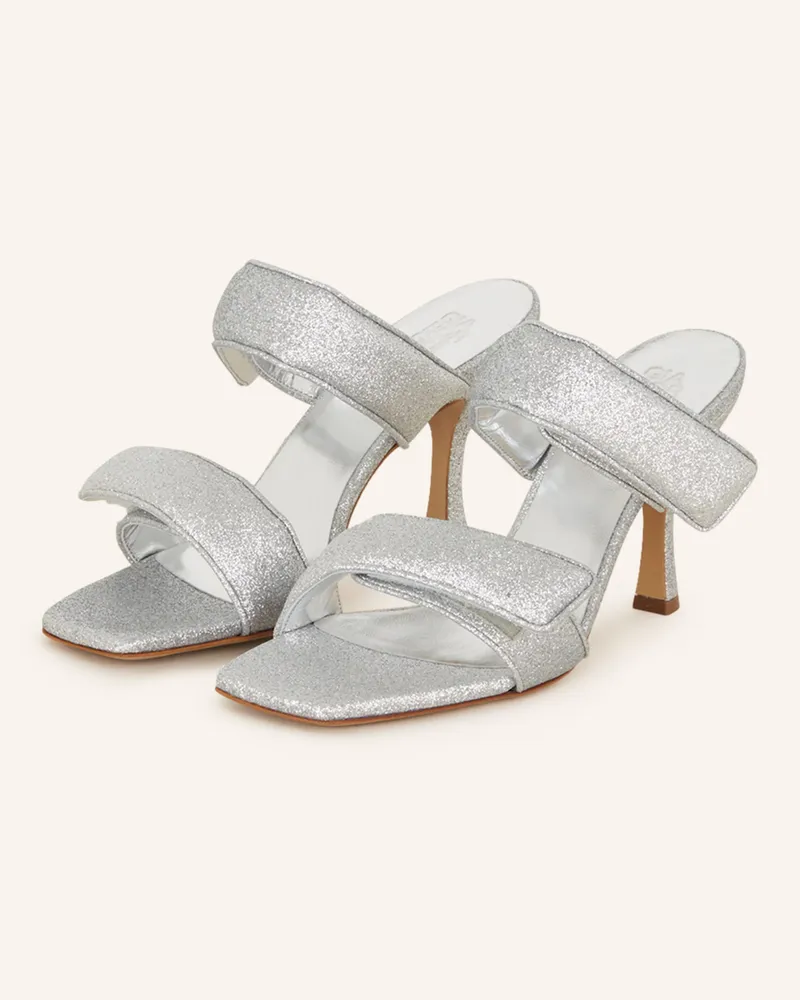 Gia Borghini Mules Perni 03 silber Silber